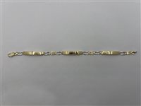 Bracciale Domar Uomo Bracciale oro 9k in Oro BROR-275-280 - BROR-275-280